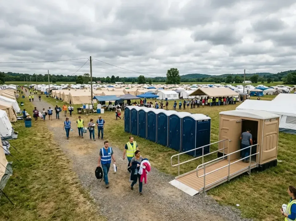 disaster-relief-camp-restrooms-010 — frequently asked questions, Dumpster & Portable Bathrooms Rental in Derby, KS